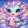 A unique avatar featuring a creative, abstract character with vibrant colors and expressive design suitable for a profile pic